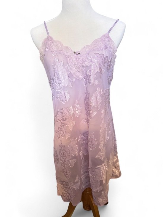 Expressions Other - Expressions Lavender Floral Lace Slip